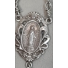 Image 14 : Creed Sterling Coin, Mother Mary Miraculous Pendant & Assorted Sterling Rosaries -Weight: 199.4g