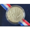 Image 3 : Jamestown 400th Anniversary Commemorative Coin - 90% Silver Uncirculated - Original Box & CoA