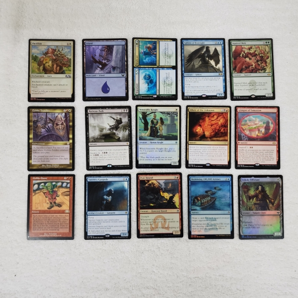 Nice Assortment of 15 Rare & Holo Magic the Gathering MTG Trading Cards 