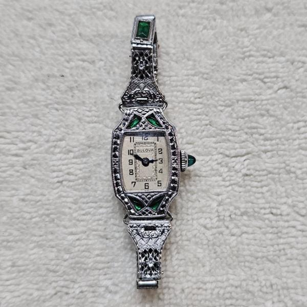 1929 Bulova "Miss Liberty" Art Deco Ladies' Wristwatch