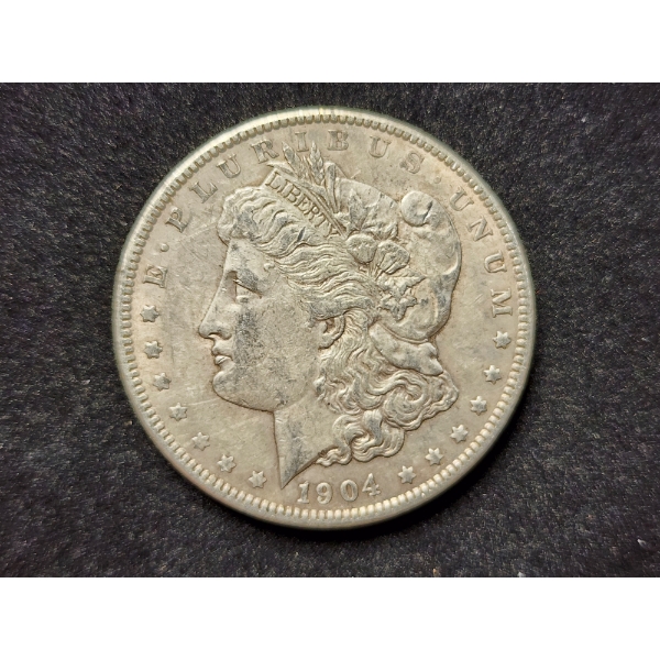 1904 United States Morgan Silver Dollar