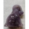 Image 2 : Degenhart Vintage Glass Dog Figurine - Orchid