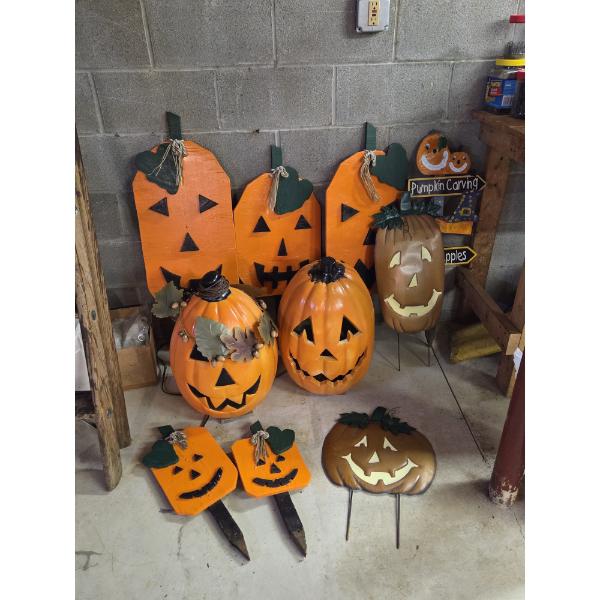 Louisville Home Pickup - Halloween Lot Of JACK-O-LANTERNS - See Pictures  - Ex Condition