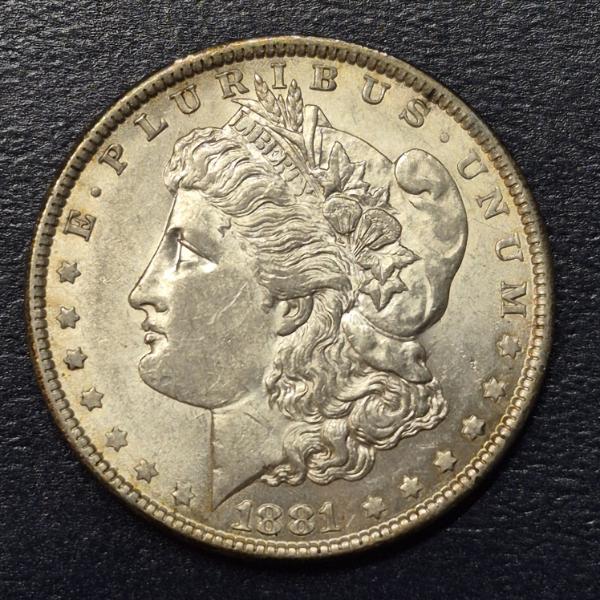 1881 P BU Morgan Silver Dollar - See Pictures