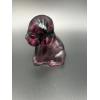 Image 2 : Degenhart Dogs - Amethyst Color - Adorable Glass Dog Figurine - ~2.5 inches 