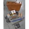 Image 1 : Vintage Samsonite Suitcase, Cigar Box, Tins, Sleigh Bells, Doll & More!