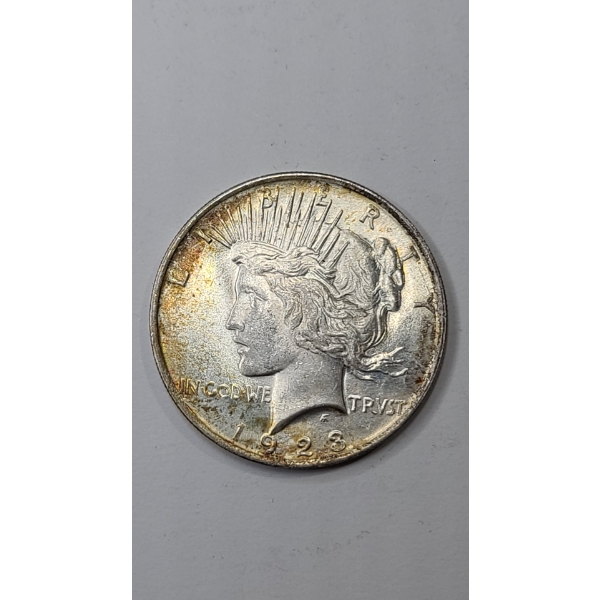 United States 1923 90% Silver Peace Dollar