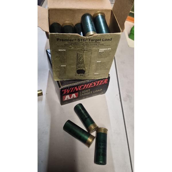 AMMO - SHOT GUN SHELLS - 12 GAUGE - 2 BOXES - 2 3/4" - 8 SHOT SEE PICS