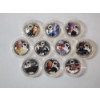 Image 1 : 10 Assorted BATMAN DC Comics Colorized Collectible Coins in Capsules