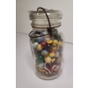 Image 4 : Large Jar Of Marbles and Rocks Ft. Several Pieces of Uranium Glass & UV Reactive Stones!