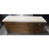 Image 4 : Heirloom Lane Padded Top 47.5''x16.5''x17.5'' Cedar Chest With Keys 