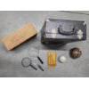 Image 1 : Vintage Items Including Hard Gun Case, Wood Crayon Crate, Magnifying Glasses, Jack Dempsy Signature 