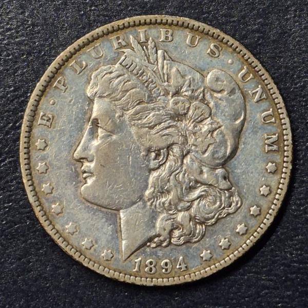 1894 Morgan Silver Dollar - Better Grade Example