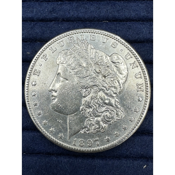1897-S Morgan Silver Dollar -Superb Cond.