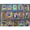 Image 4 : 20 Assorted 2024 Rookie Refractor Football Trading Cards in Toploaders