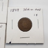 Image 4 : Five Assorted Years United States Indian Head Cents 