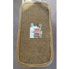 Image 2 : *Pick Up At Mantua Home-No Shipping Available* Beautiful Classic 22wx43Lx16h  Wicker Rattan Glass To