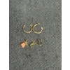 Image 1 : 14k Gold Earrings Total Weight - 1.5 grams