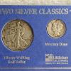 Image 8 : Assortment of 90% Silver U.S. Coins ft. Mercury Dimes and Walking Liberty Half-Dollar AFV $1.05