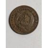 Image 2 : Historic American 1865 Bronze Two Cent Piece - AFV $.02