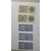 Image 10 : Lot Of (9) Vintage Japan and Korea Banknotes 