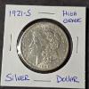 Image 1 : High Grade 1921S Morgan Silver Dollar