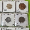 Image 4 : Large Green Binder with Many Assorted World Coins: Italy, Brazil, Columbia, Spain, & More! 