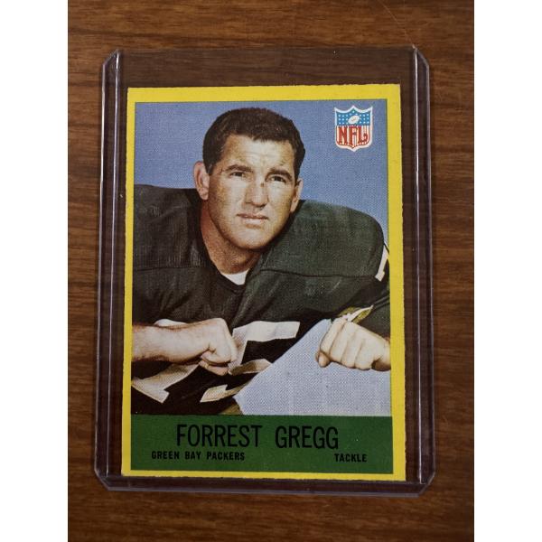1967 Philadelphia Gum Forrest Gregg Green Bay Packers Football Card - Mint Condition