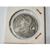Image 3 : 1831 Capped Bust Half Dollar - 89.24% Silver - Holed Early U.S. Silver Coin