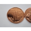 Image 2 : 3 - 1 AVDP Ounce .999 Fine Copper Rounds: 9/11, Colt 45, & M16 Rifle Designs (3 oz Total) Mint Cond.