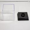 Image 2 : UNUSED!!! CRYSTAL CLEAR!!! Acrylic Cube Baseball Display Case With Black Base