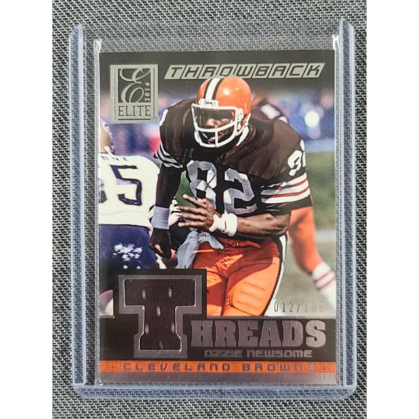 2014 Panini No.23 Ozzie Newsome NUMBERED 012/199 Memorabilia Patch Trading Card 