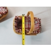 Image 6 : (2) Small Longaberger Baskets with Plastic and Fabric Liners - Excellent Condition! 