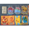 Image 2 : Lot of 20 Asstd Topps Pokemon Trading Cards Ft. Holos & Burger King Gold Plated Mewtwo Collectible