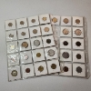 Image 14 : Two Binder Pages Filled with Assorted World Coins: Switzerland, France, Sweden, Italy, & More!