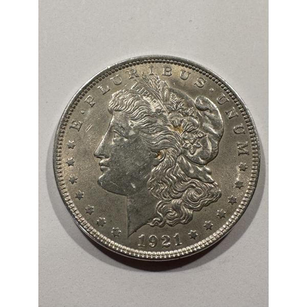 1921 United States Morgan Silver Dollar - Incredible Coin