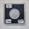 Image 1 : 1857 Seated Liberty Quarter Dollar 90% Silver Piece of ART ~ Coin Crafted Into A Complete Puzzle! 