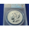 Image 3 : Beautiful 2022 Fiji Morgan 1 Ounce Silver Dollar First Day of Issue Reverse Proof 70 DCAM by ANACS