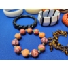 Image 6 : Lot of Assorted Costume Bracelets Plastic, Wood, Beads Bracelets/Bangles 