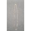 Image 3 : 14K Gold Women's Accent Chain Necklace - Weight: 2.7g