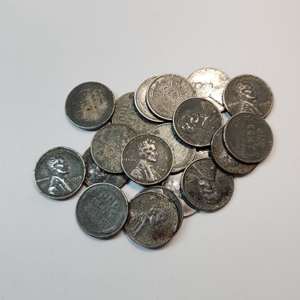 Lot of 20 United States Steel Pennies 