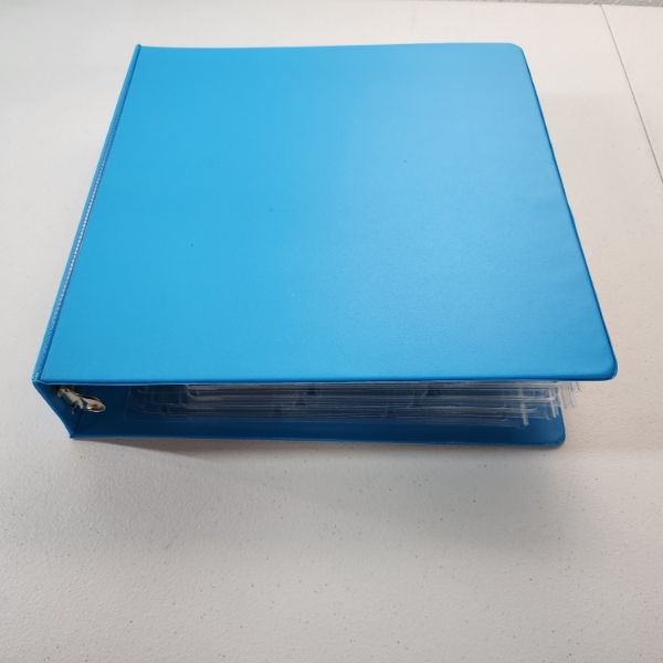 2" Binder with 5 Pages for Coin Slabs - Holds 45 Slabs - Great Condition