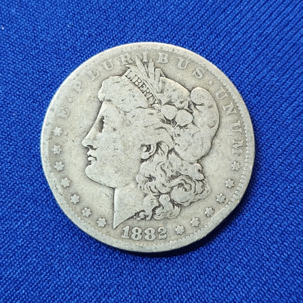 1882-O Silver Morgan Dollar - 90% Silver U.S. Coin 
