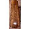 Image 3 : Wood Coffee Table with Extendable Sides - 5' Long - 17.5" Tall - Width: 18" Down and 37" Up