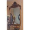 Image 1 : Superb VINTAGE Ornate Victorian Mirror With Carved Oak Leaves & Cherubic Oval Portraiture