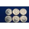 Image 1 : (6) 1964 90% Silver Kennedy Half Dollars - Face Value: $3.00