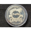 Image 3 : Vintage 1991 National League Champions One Troy Ounce .999 Fine Silver Braves Round