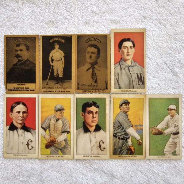 Reprints of Late-19th-Century N172 Old Judge Cards and Early-20th-Century T206 White Border Cards
