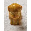 Image 1 : Vintage Uranium Degenhart Art Glass Figurine - Dark Bittersweet