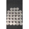Image 4 : Assorted Year 90% Silver Washington Head Quarters - Face Value: $7.00